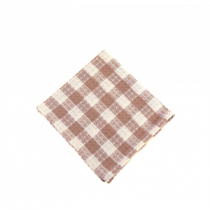 Toro Beige Check- Honey Comb Weave Dishcloth