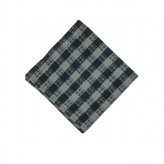 Buffalo Grey Plaid Waffle Weave Dishcloth