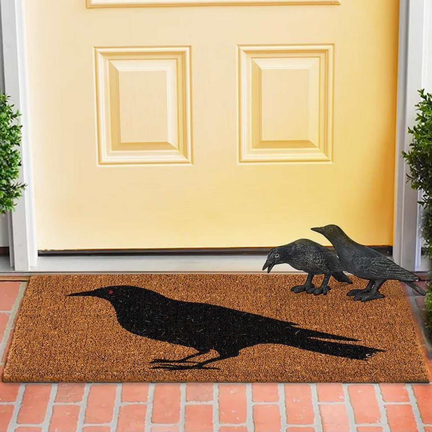 Standing Crow Doormat