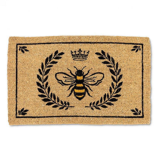 Bee In A Crest Doormat