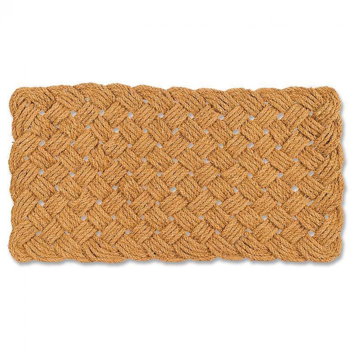 Brown Woven Rope Doormat