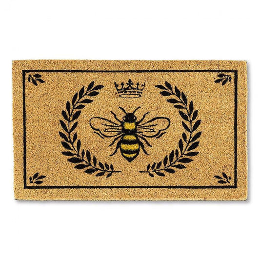 Bee In Crest Doormat