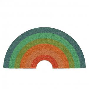 Muted Rainbow Shaped Doormat