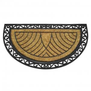 Half Round With Border Doormat