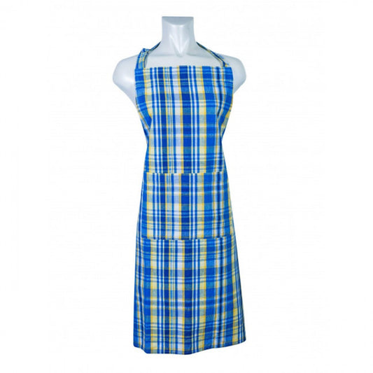Blue Stone Checks Apron