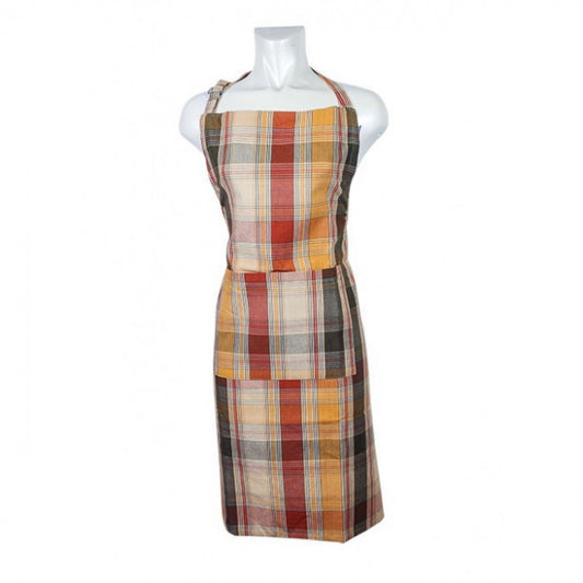 Cyprus Check Pattern Apron