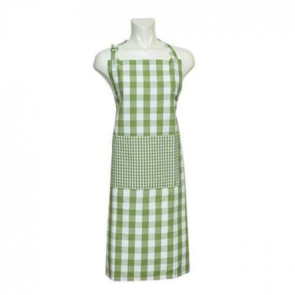 Toro Green Check Apron