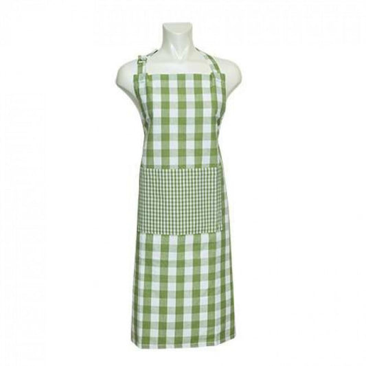 Toro Green Check Apron