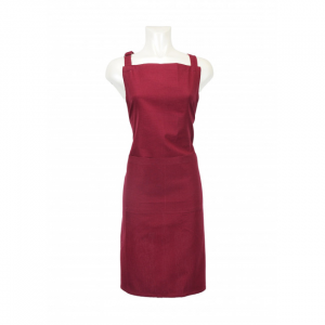 Burgundy Apron