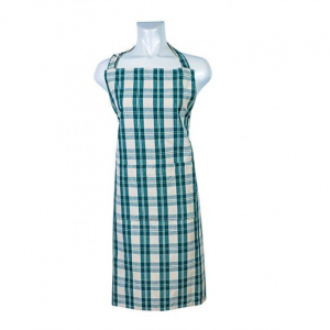 Green Checks Apron