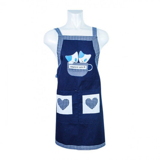 Cats In A Cup With Hearts Apron