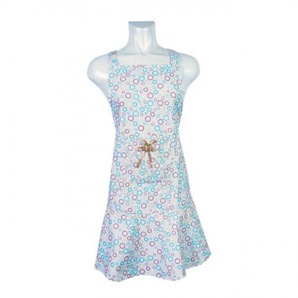 Lots Of Circles Print Pattern Apron