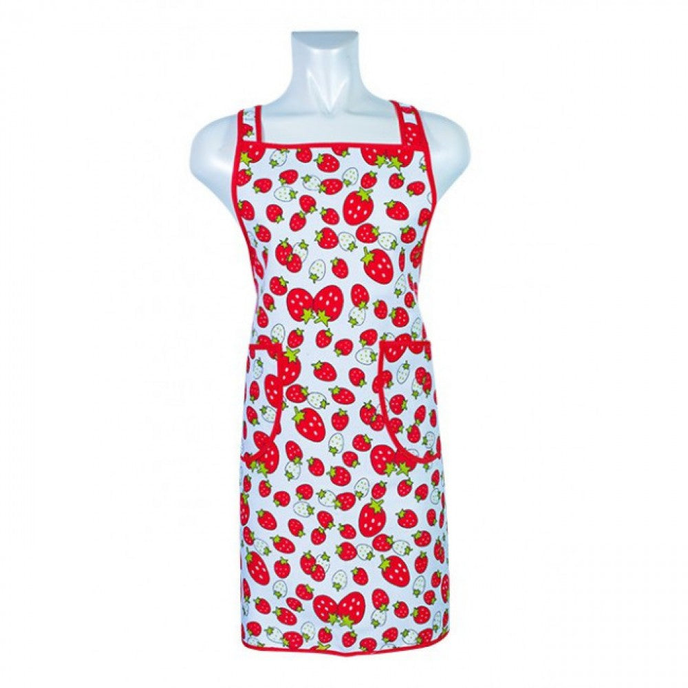 Allover Cherries Print Apron