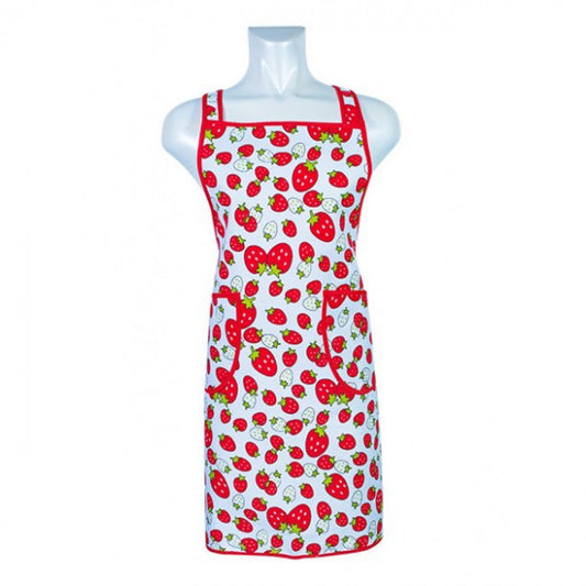 Allover Cherries Print Apron