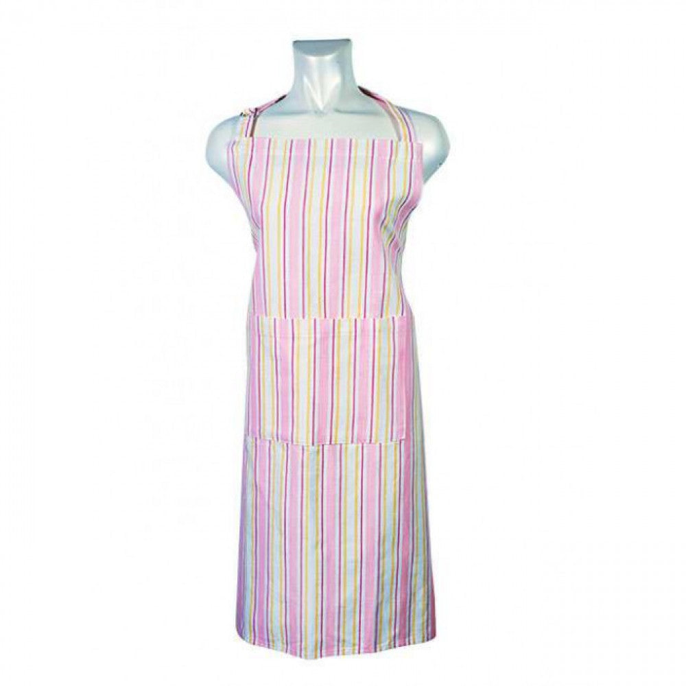 Stripe Pinks Pattern Apron