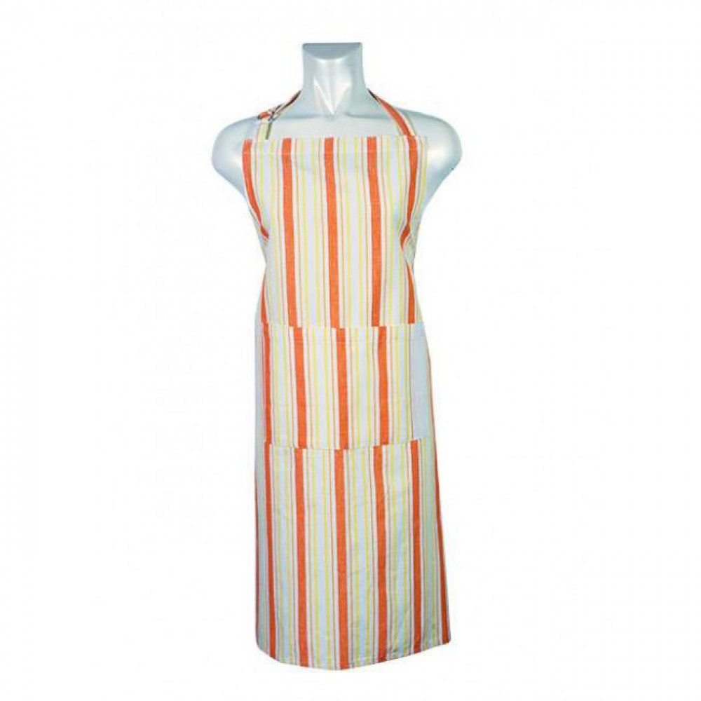 Stripe Orange Pattern Apron