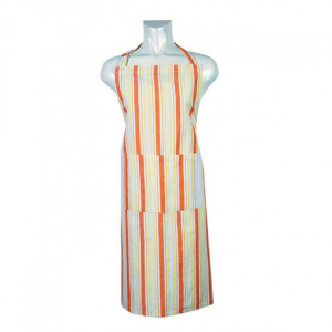 Stripe Orange Pattern Apron