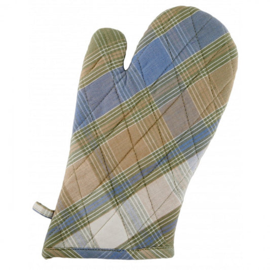 Set Of 2 Montari Check Pattern Oven Mitts