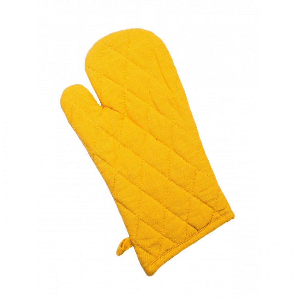 Set Of 2 Golden Yellow Oven Mitts