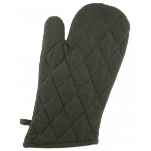 Set Of 2 Moss Green Oven Mitts