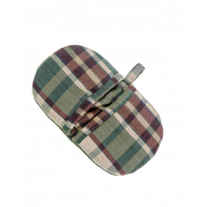 Set Of 2 Army Check Pattern Microwave Oven Mitts