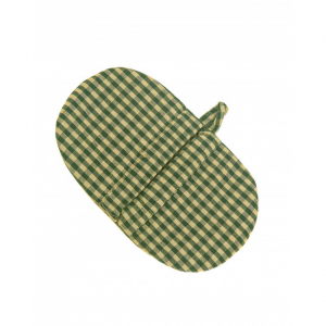 Set Of 2 Berryvine Green Check Pattern Microwave Oven Mitts