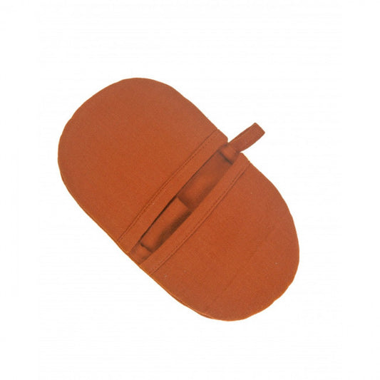 Set Of 2 Rust Microwave Oven Mitts