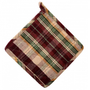 Set Of 2 Alaska Check Pattern Pot Holder