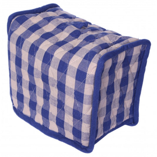 2Slice" Navy Check Pattern 2 Slice Toaster Cover