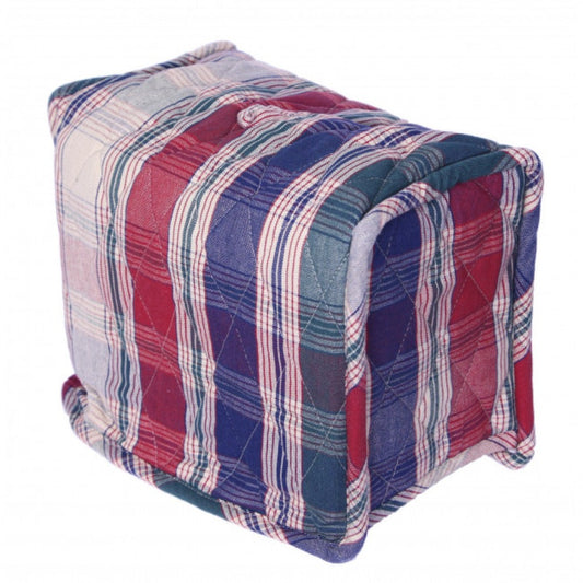 2Slice" Moorpark Jewel Tones Check Pattern 2 Slice Toaster Cover