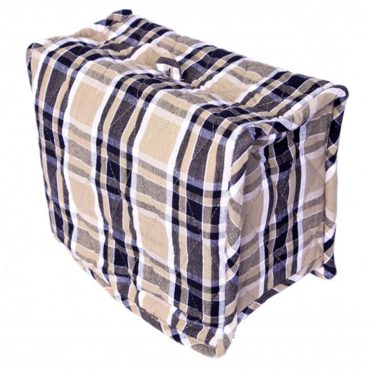 2Slice" Black Haze Check Pattern 2 Slice Toaster Cover