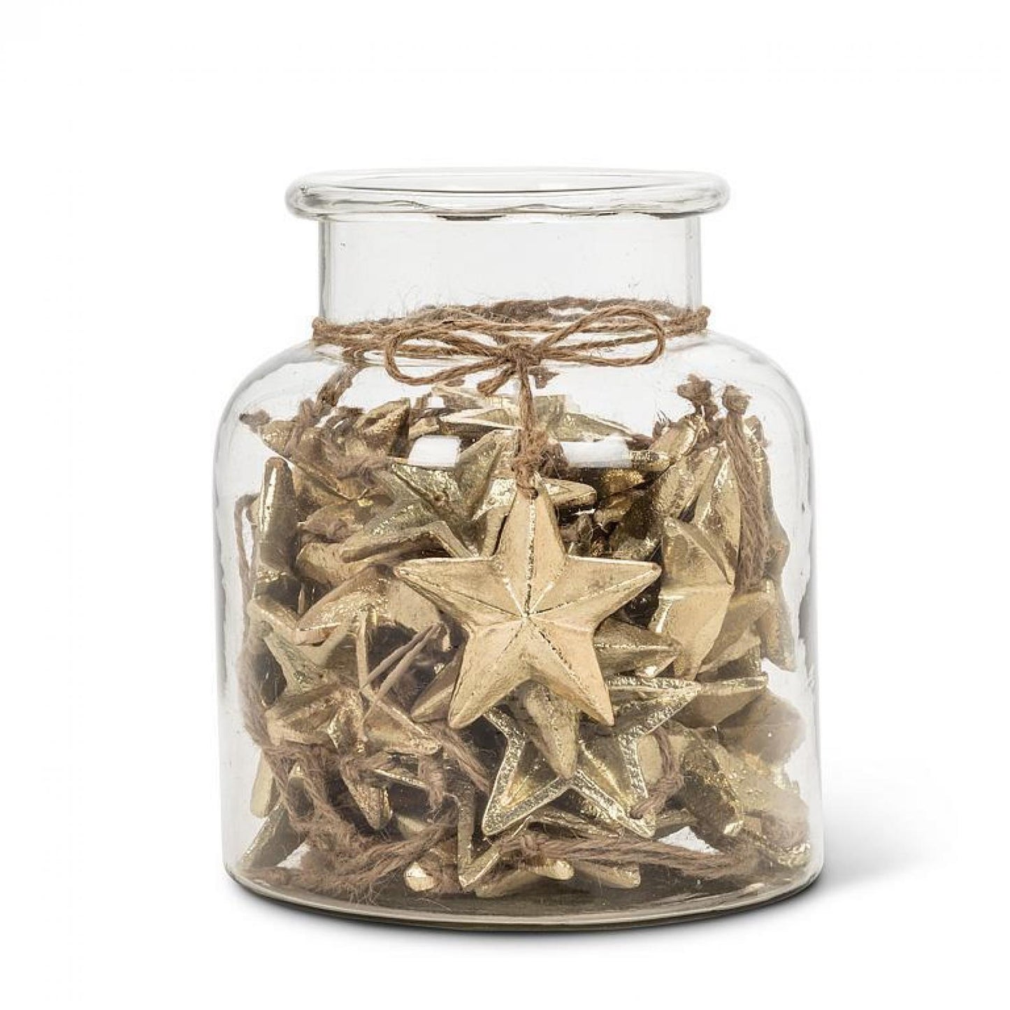 Set Of 40 Simple Stars In A Jar Ornament