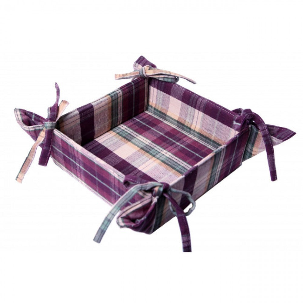 13x9" Alaska Check Pattern Bread Basket