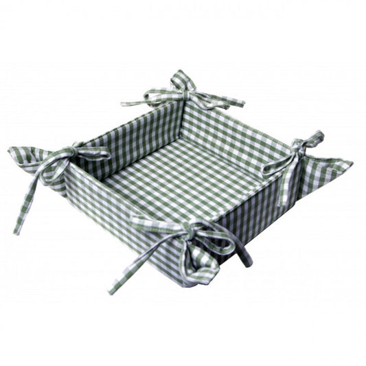 Toro Green Check Bread Basket