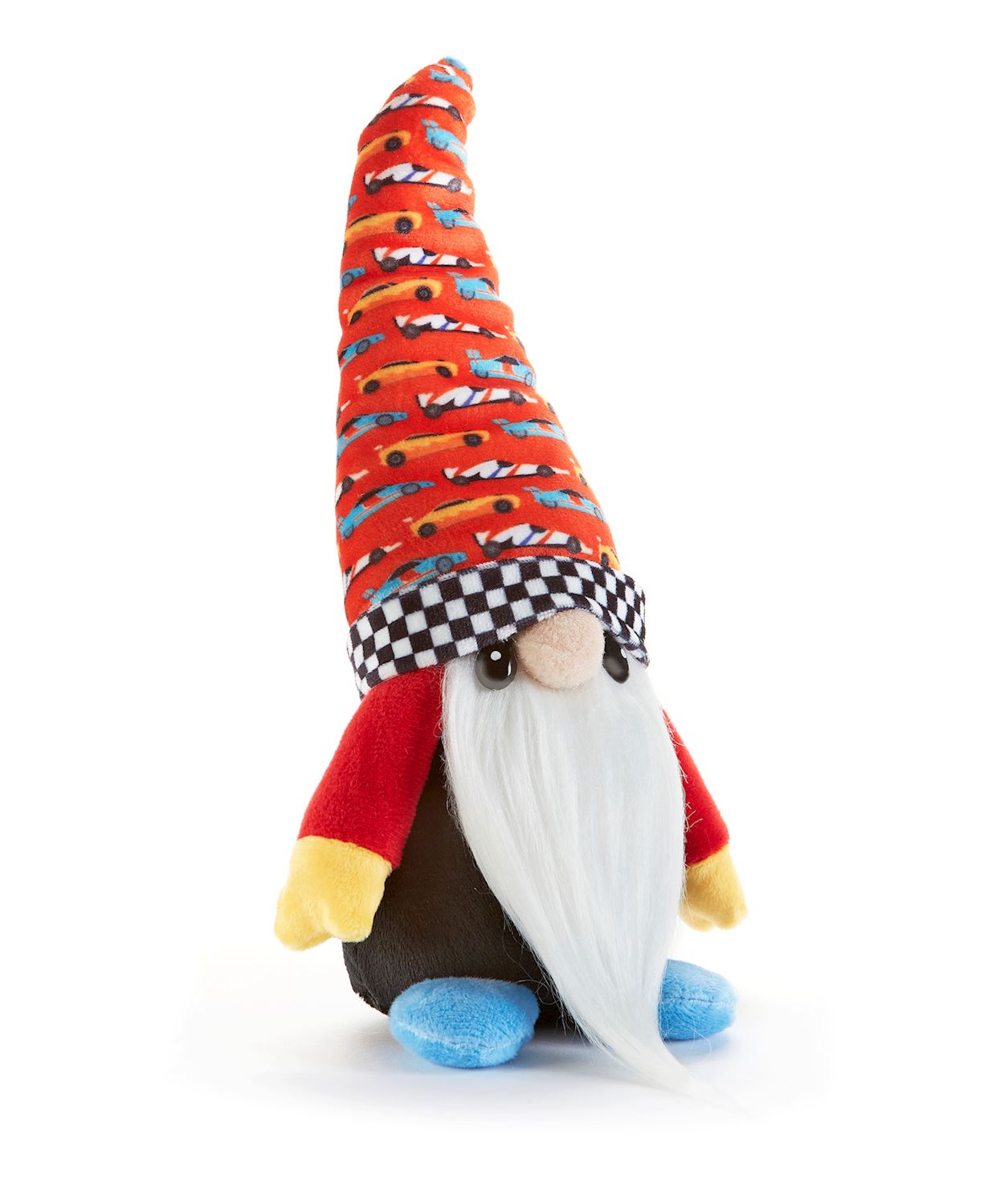 Race Car Gnome - Swish Plush Toy