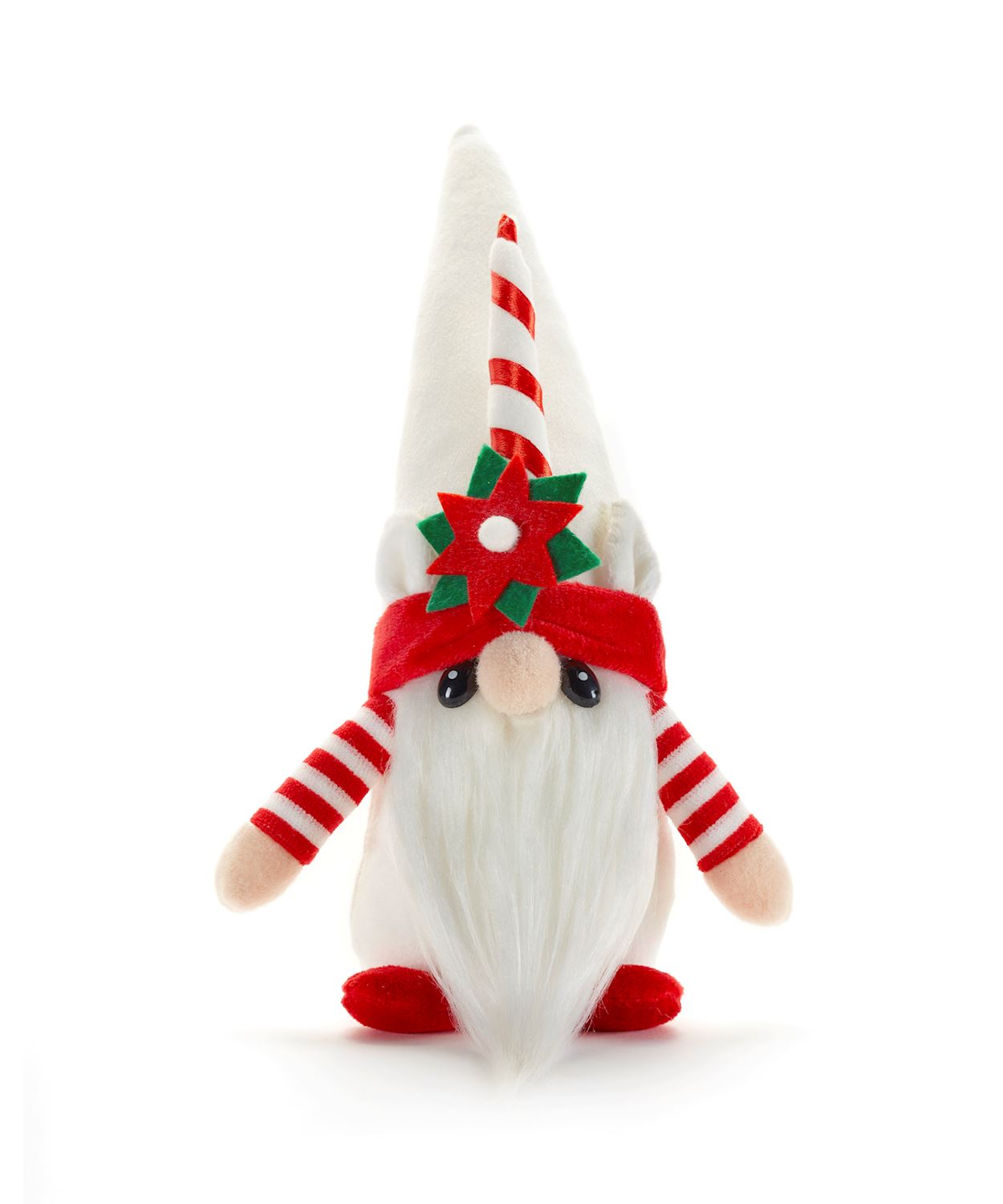 Poinsettia Unicorn Gnome - Noelle Plush Toy