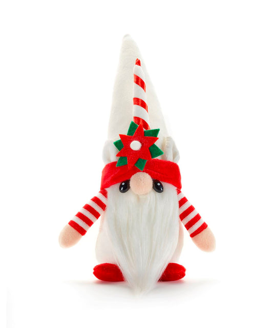 Poinsettia Unicorn Gnome - Noelle Plush Toy