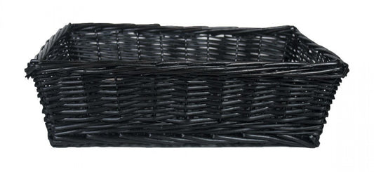 Rectangular Darktone Willow Basket