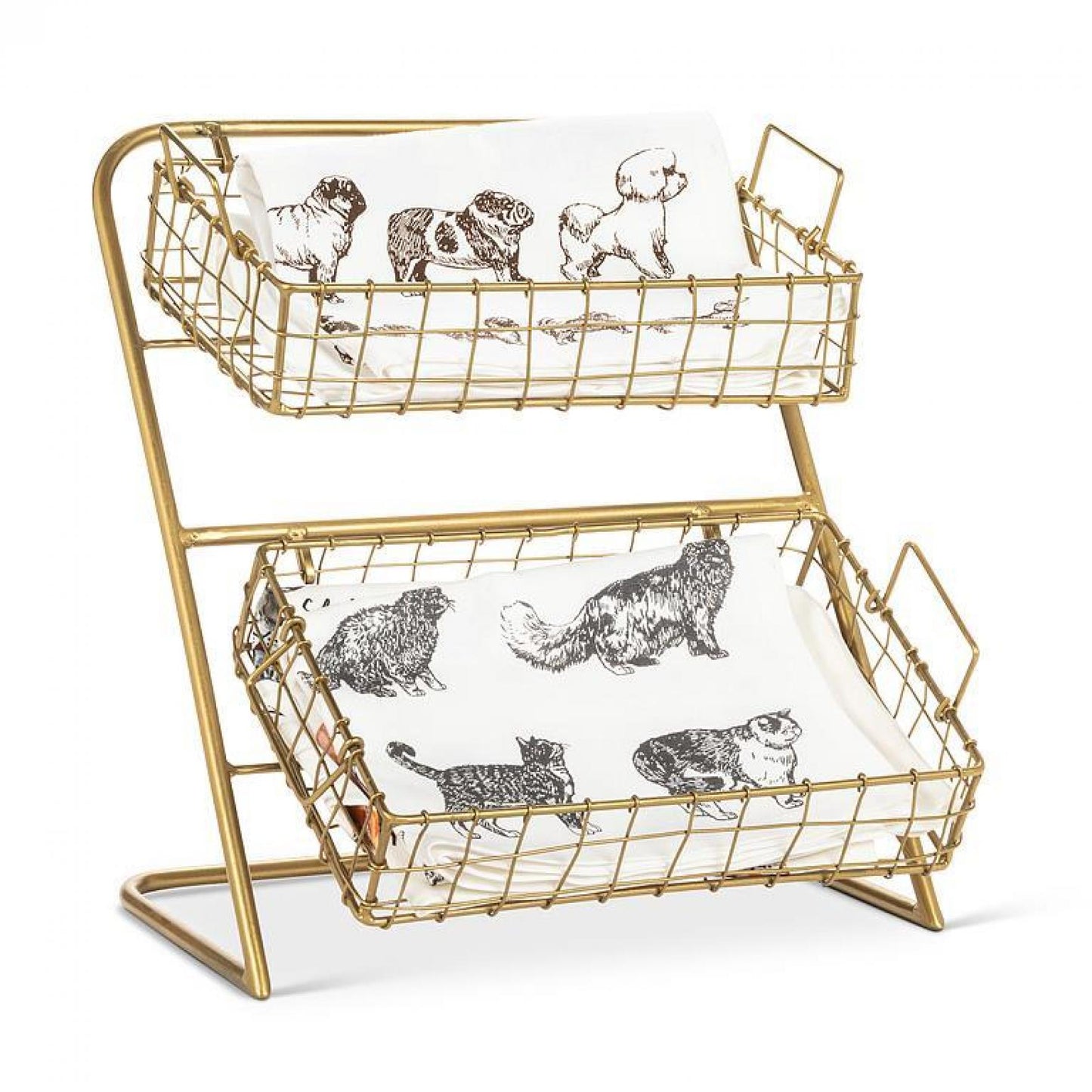 2 Trays Storage Rack