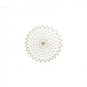 Cobweb Pattern Woven Metal Wall Decor