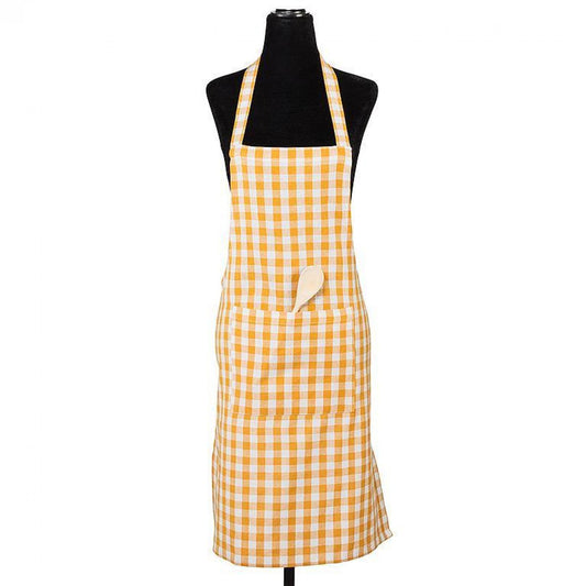 Gingham Check Apron