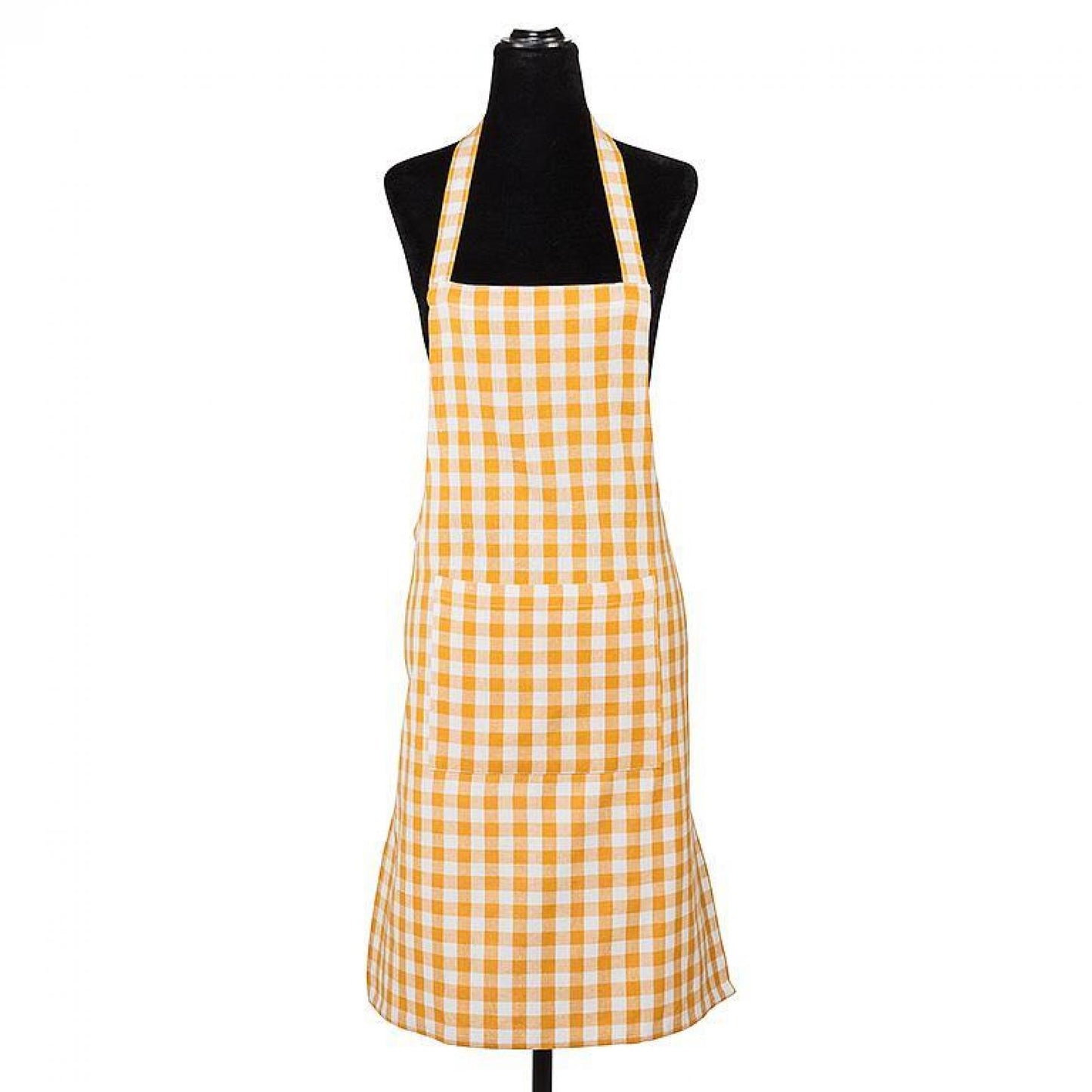 Gingham Check Apron