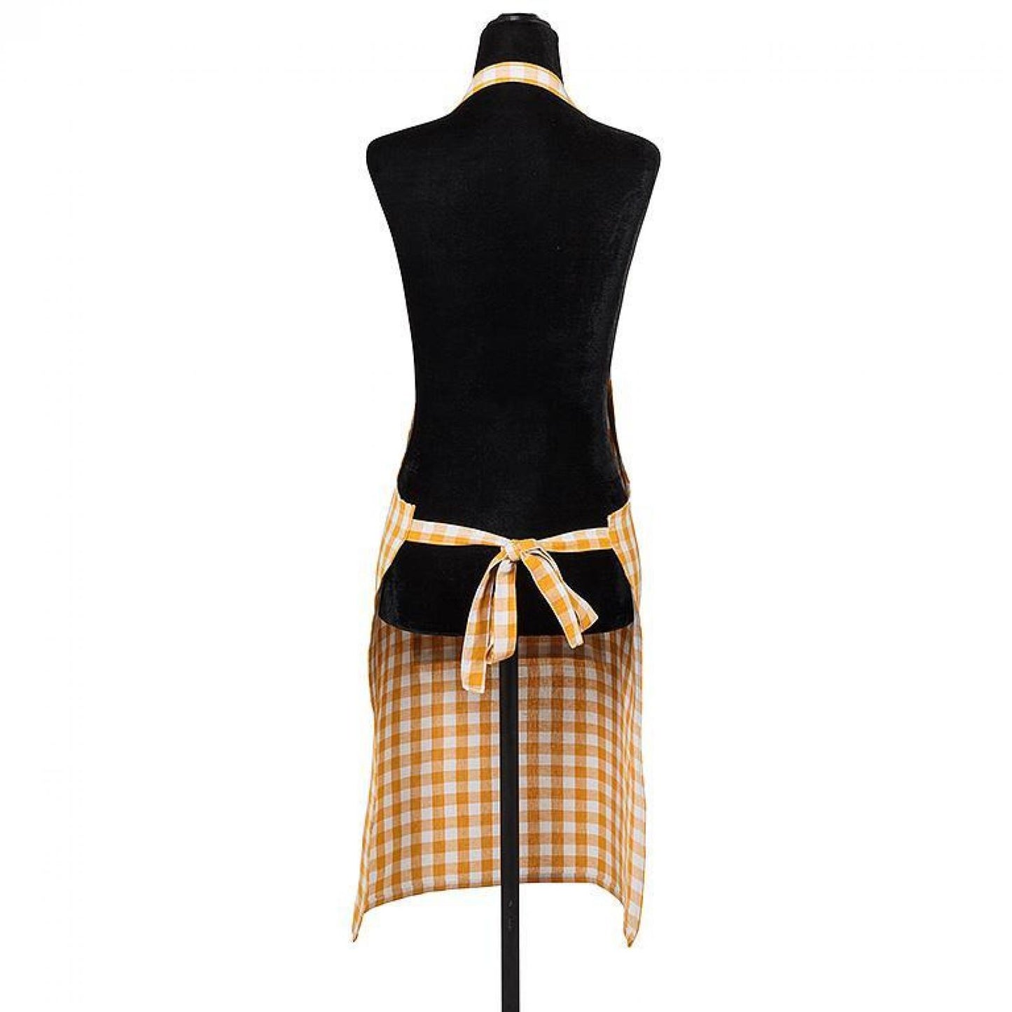 Gingham Check Apron