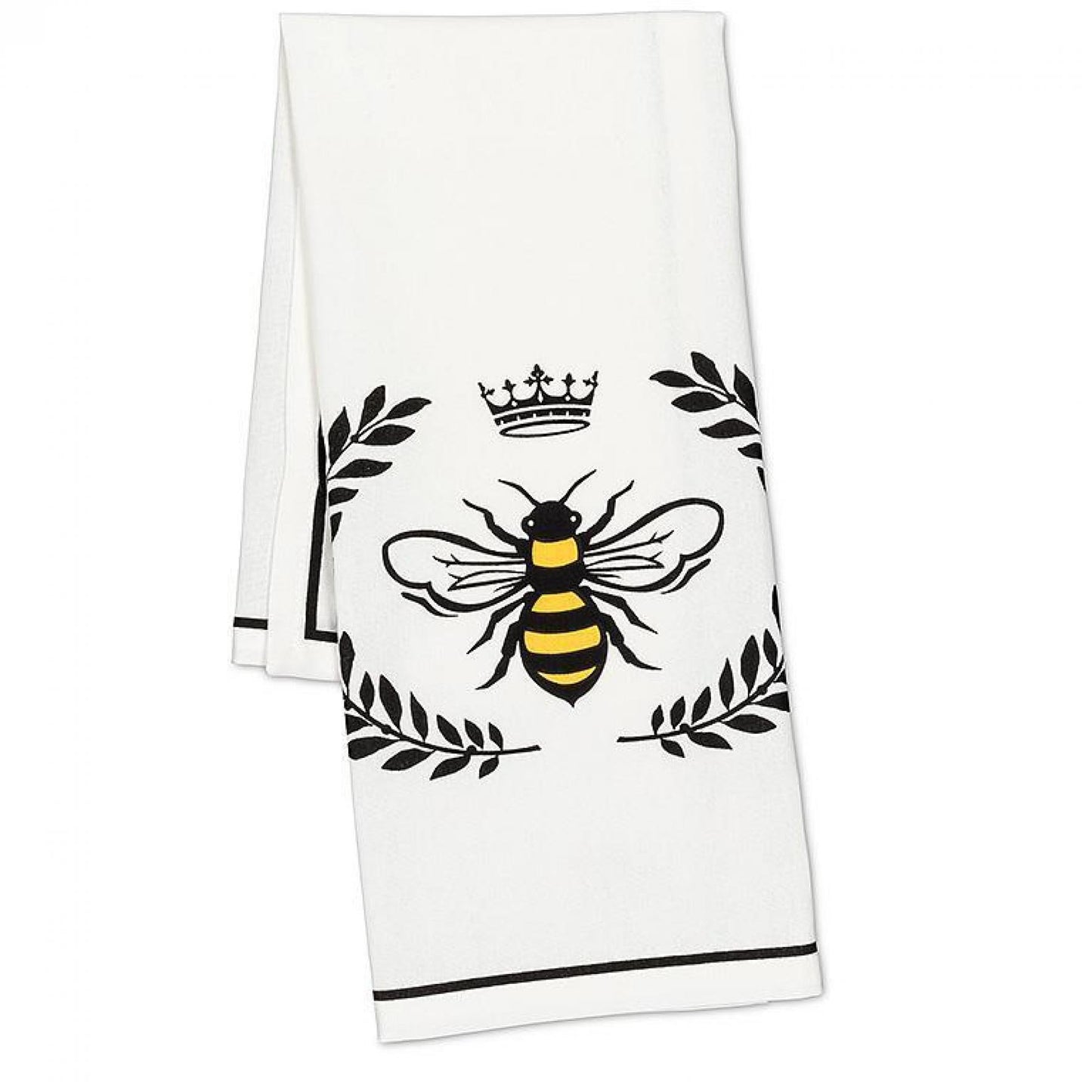 Set of 12 Bee In Crest Tea Towel