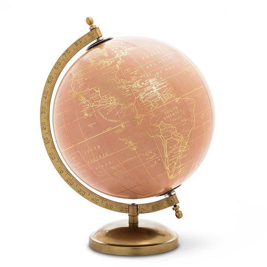 Pink And Gold Globe