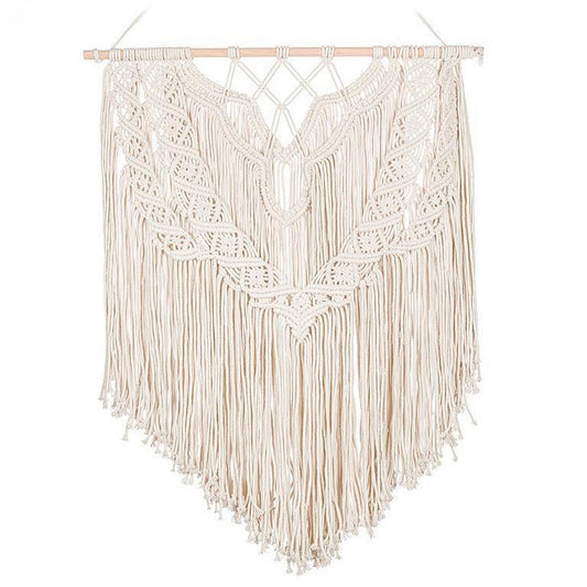 Fringed Macrame Wall Decor