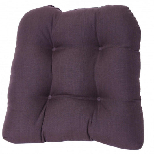 Chocolate Brown Chair Pad