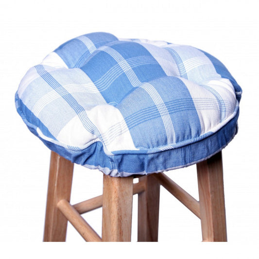 Meridian Check Bar Stool Cover