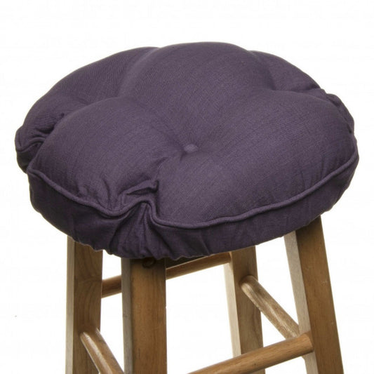 Purple Bar Stool Cover