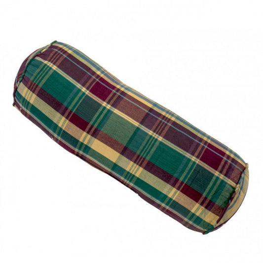 18x6" Kargil Check Pattern Bolster Pillow
